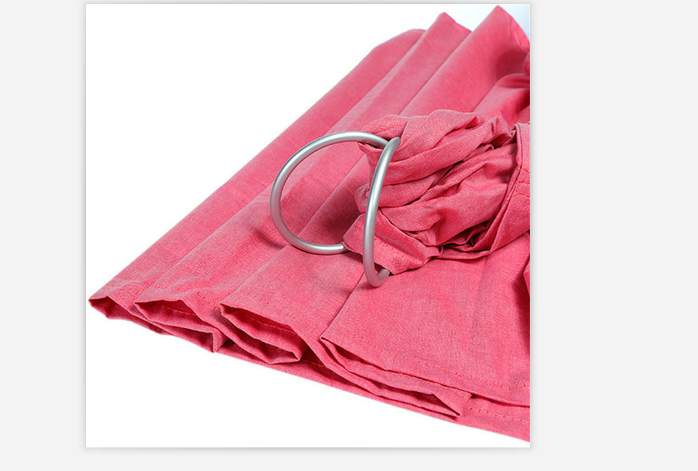 Baby Carrier, Solid Color Widened Ring Sling Infant Carrier Wraps for Girls Boys, Pink/Royal Blue/Red/Gray/Dark Blue